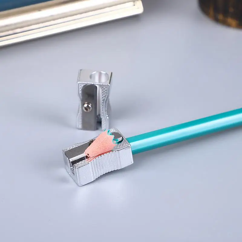 Temperamatite in magnesio Temperamatite in metallo e grafite in magnesio Forniture per ufficio ergonomiche Accessori di cancelleria - immagine 2