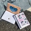 PU Leather Cute Women Wallet Coin Purse Simple 3 Folds Multi-card Slots Card Holder Cute Cat Dog Short Wallets for Girls 5
