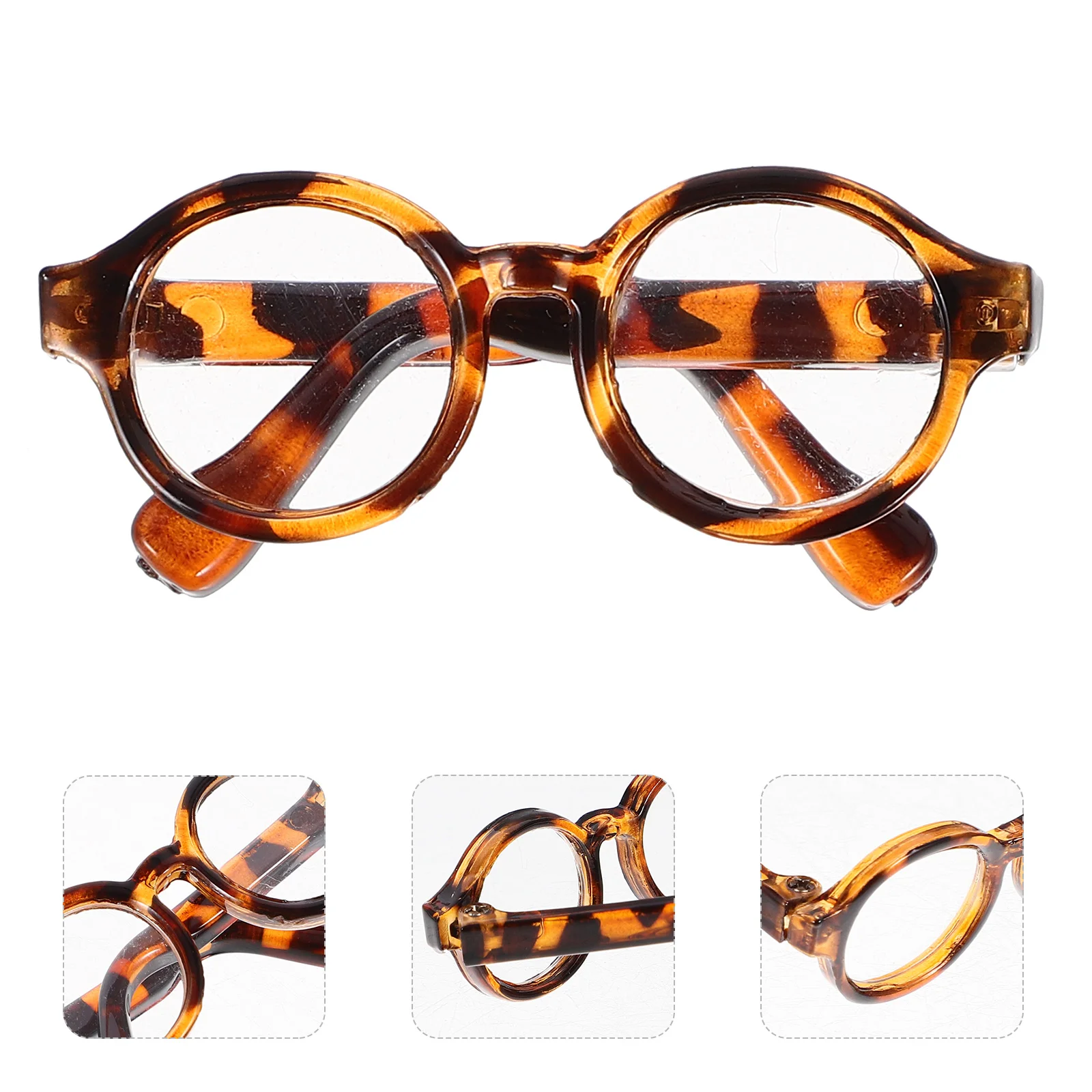 

of Doll Eyewear Dress Up Accessory Eye-catching Doll Glasses Eyeglasses for Doll Dress Up