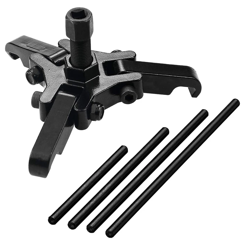 

71002 Professional Harmonic Damper Puller Tool Set, Harmonic Balancer Pulley Puller For GM Chrysler Ford