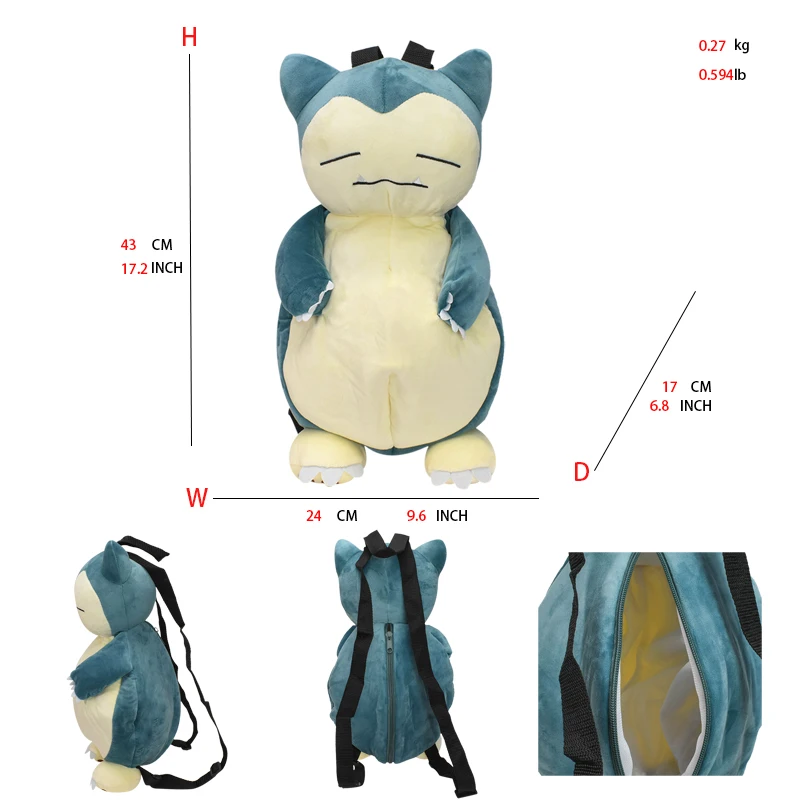 Snorlax Backpack