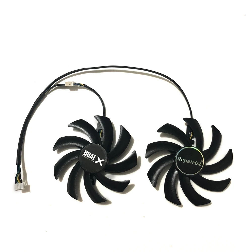 

2Pcs/Set,FDC10H12S9-C T129215SH,GPU Cooler,Video Fan,For HP GTX1080 8G OEM,PowerColor RX6700XT 12GB,POWERCOLOR RX5700 8G R9 380X