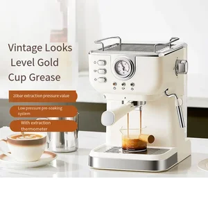 Houselin 20 Bar Espresso Machine with Milk Frother for Latte, Cappuccino, Machiato,for Home Espresso Maker