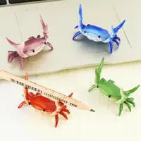 Easy to Hold Useful Weightlifting Crab Pen Holder Bright Color Crab Pen Holder Simulation for Students.jpg