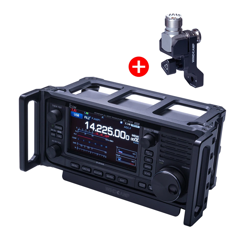Adattatore HAMdaptor HS-105D Per Cuffie Su ICOM IC-705/905 - Solo Per Microfono Dinamico