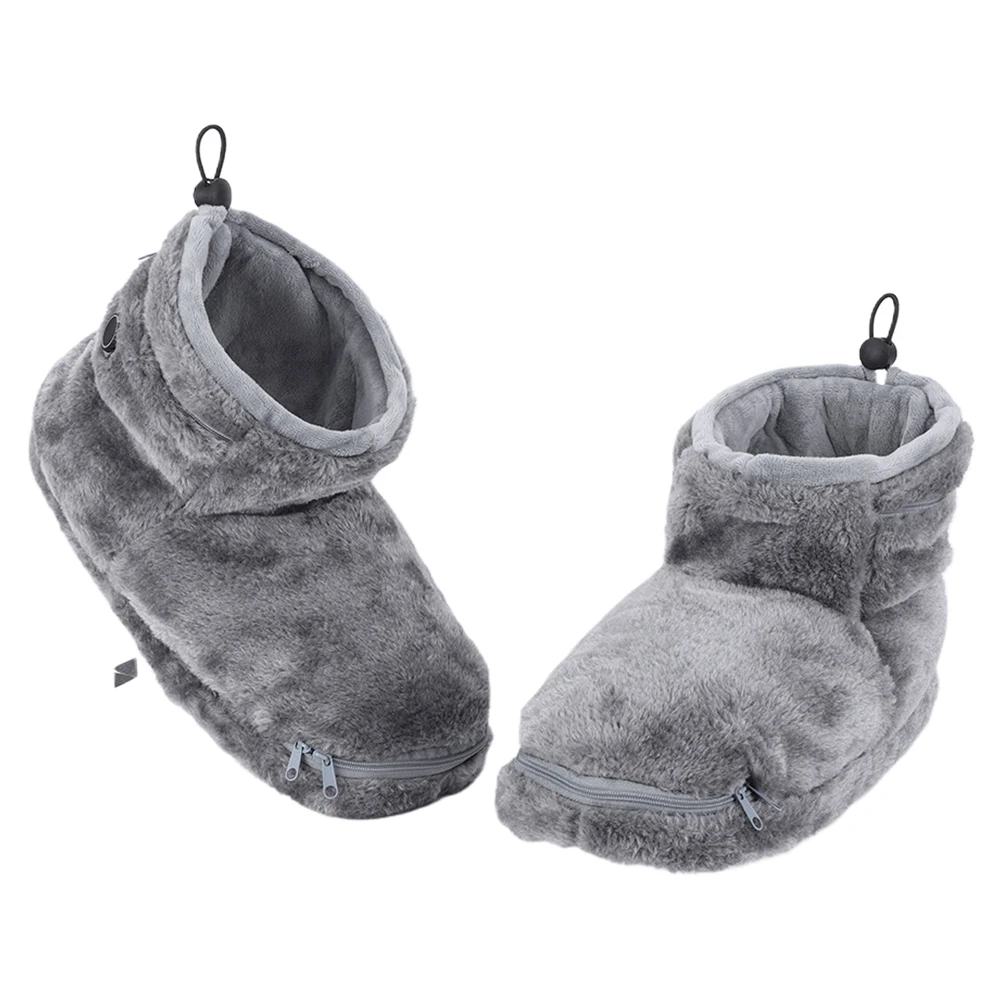 Warm Electric Slippers USB Heated Shoes for Men Women