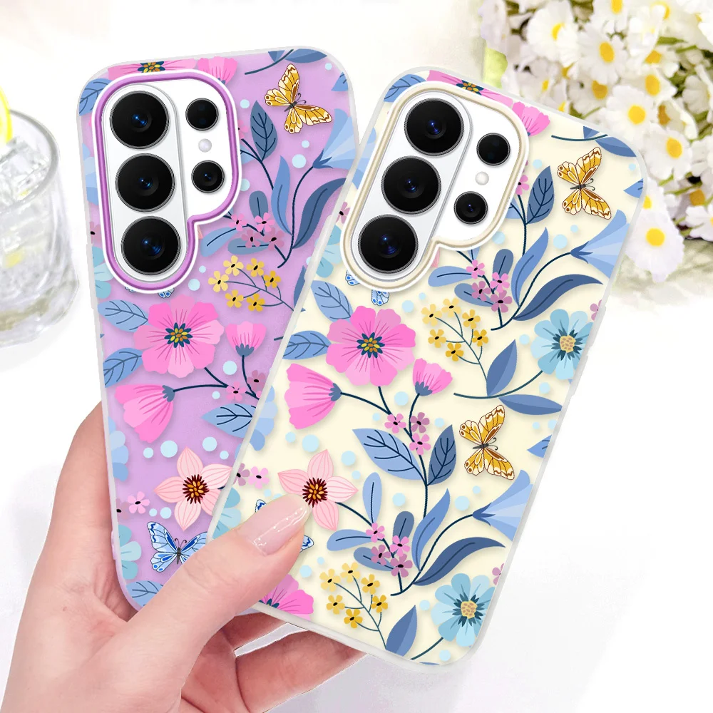 Bright Flowers Candy Colored Phone Case - Vibrant Protective Cover