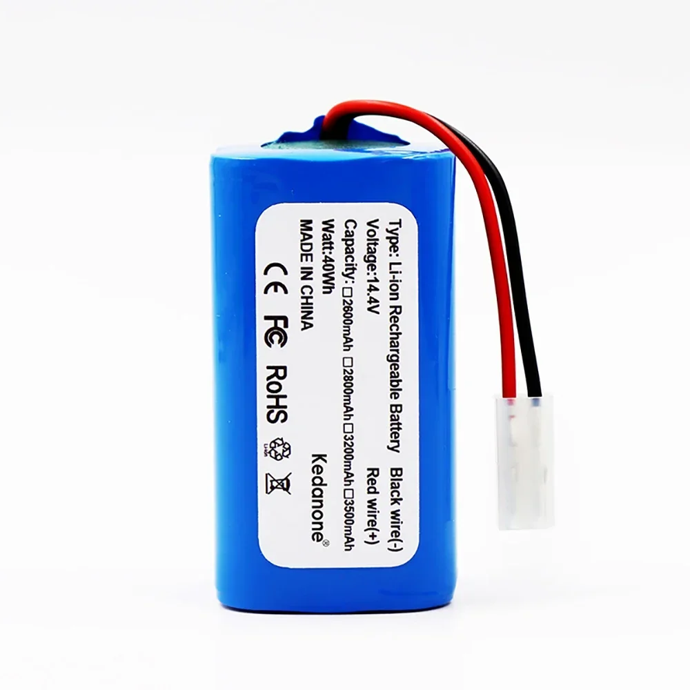 Spezialoffer18650 14,8 V 6800mAh 12800mAh Li-Ionen-Akku für Xiaomi G1 Vakuum-Mop Essential MJSTG1 Roboter Staubsauger