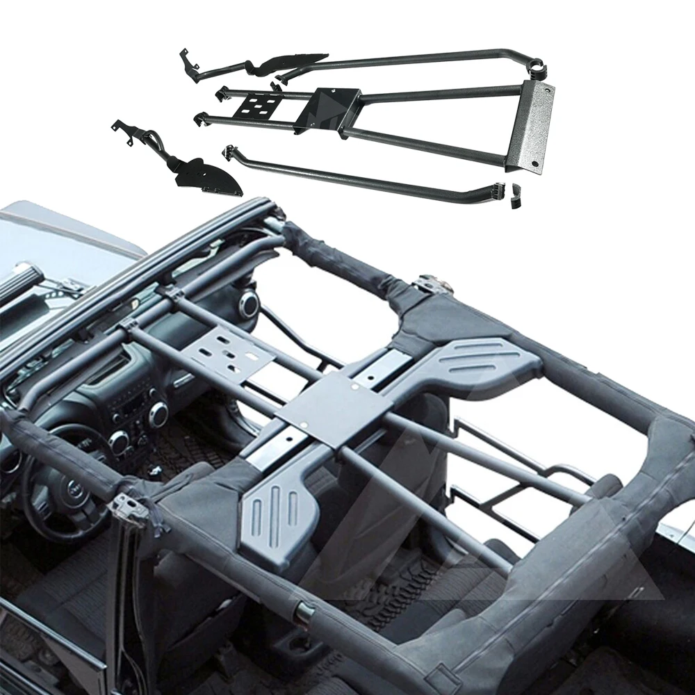 

J385 ROLL CAGE for Vehicles jeep wrangler JK 2007-2017 accessories roll cage Prevent rolling steel LANTSUN