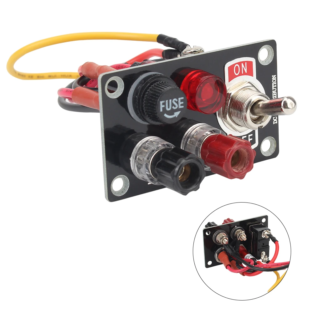 Circuit Breakers With Fuse 12 24V 20A Car Charger Power Adapter Switch