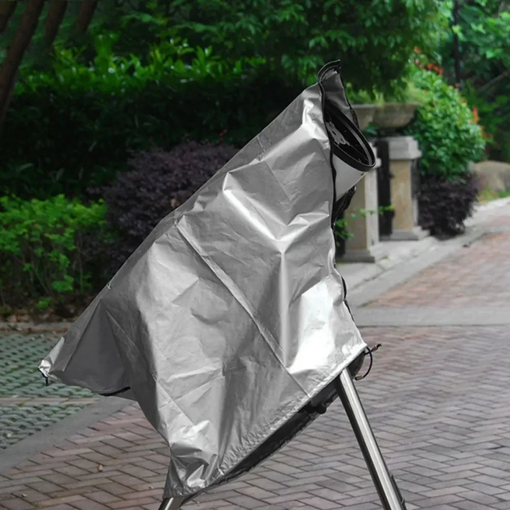 Telescope Dust Cover 1pc Astronomical-Telescope Dust Cover Oxford Cloth Outdoor Silver-Plated Coating Dust Rain Windproof Cover Sun Protection