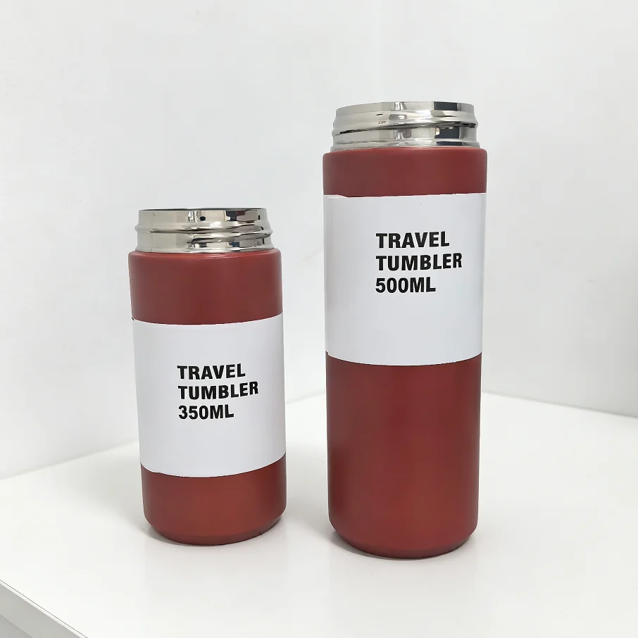 Neuer 350ml/500ml Edelstahl-Wasserbecher Niedlicher Thermobecher Tragbare Isolierflasche Vakuum-Thermoskanne – Detail 7