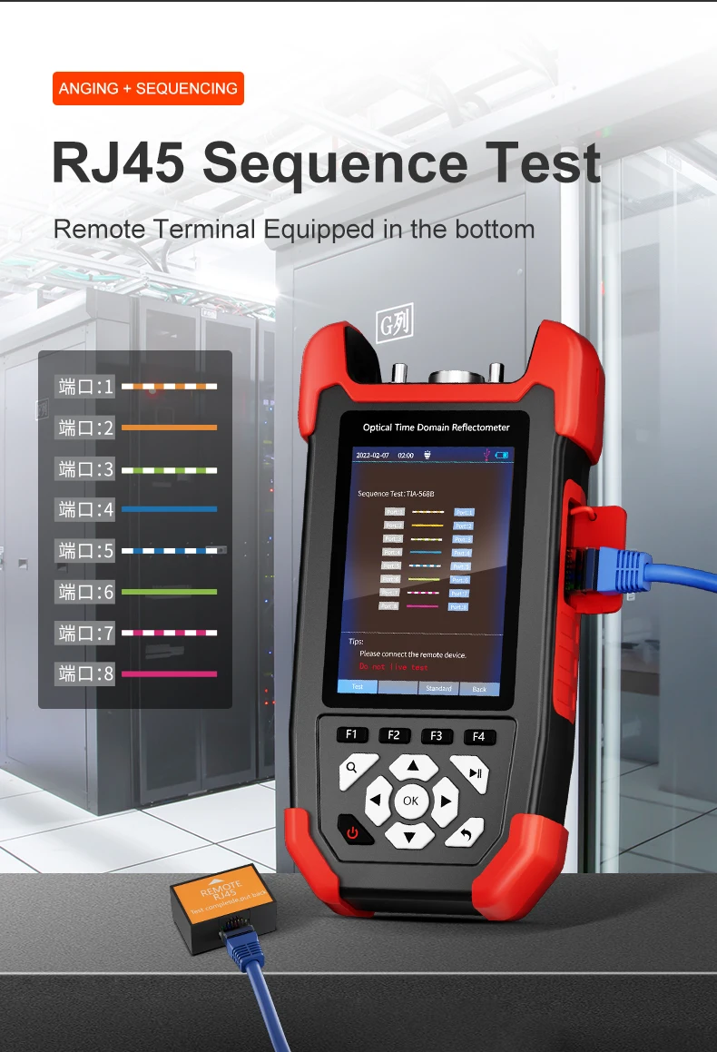 NOYAFA NF-981 OTDR Fiber Optic Fault Detector Optical Power Meter For OPM VFL OL