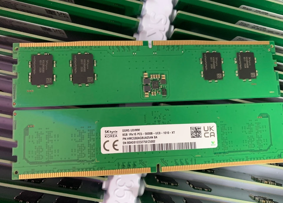 DDR5 UDIMM 16GB 5600MHz 8GB Desktop Memory PC5-5600B DDR5 5600MHz