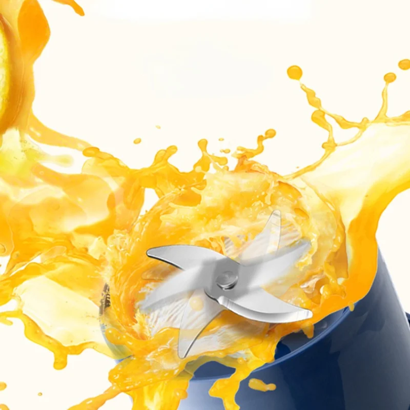 USB Rechargeable Juicer Blender Bottle - 1000ml Po...