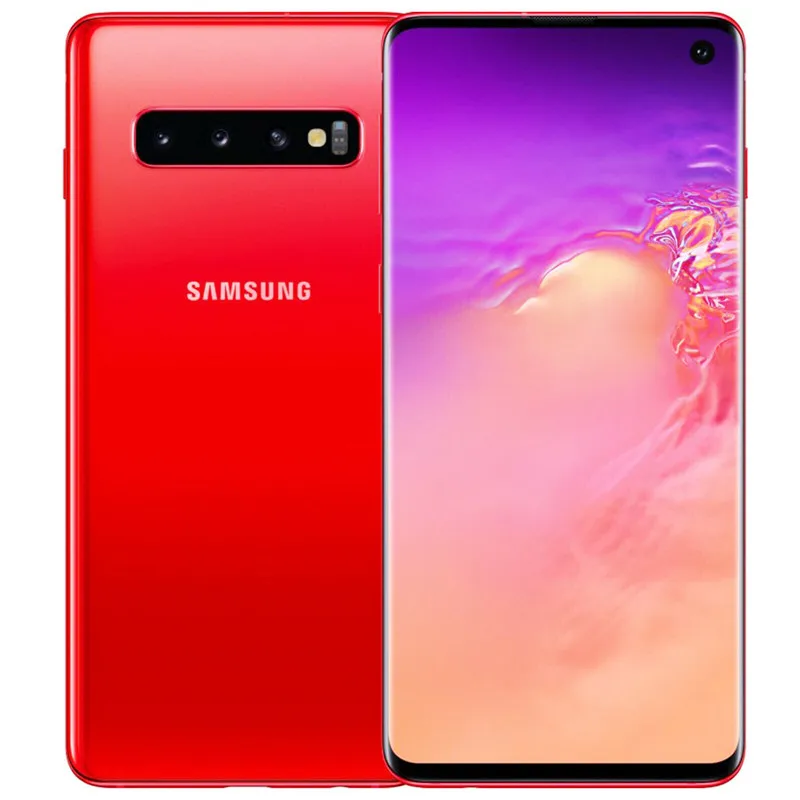 Samsung-Galaxy s10ロック解除携帯電話,オリジナルの