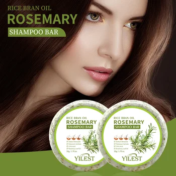 Sapone al rosmarino per la crescita dei capelli Rinforzante Ispessimento Cura dei capelli Shampoo Volumizzante Barre leviganti per tutti i tipi di capelli