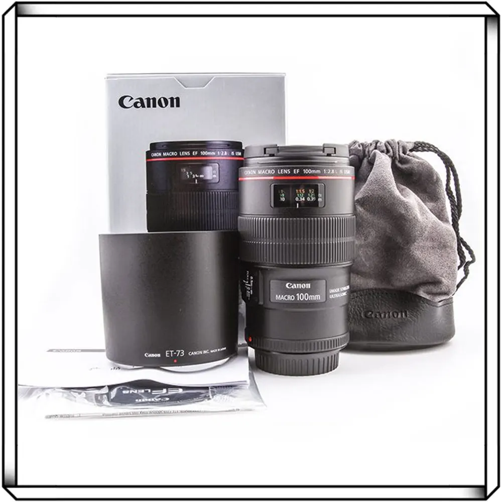 Canon ef 100 f/2.8lはusmレンズです - AliExpress