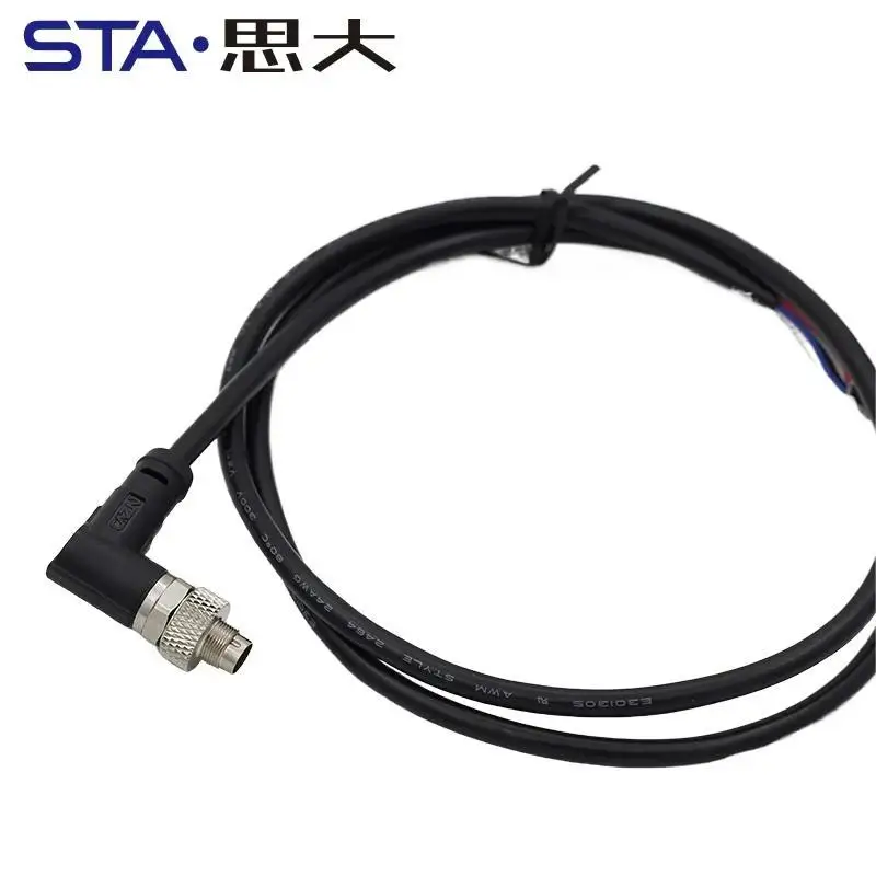 conector de cabo angular reto m9 blindado 03