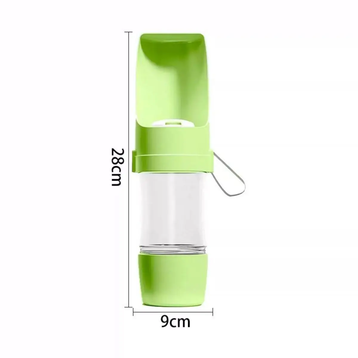 Portable Dog Cat Water Bottle with Storage Food and Water thumbnail 3