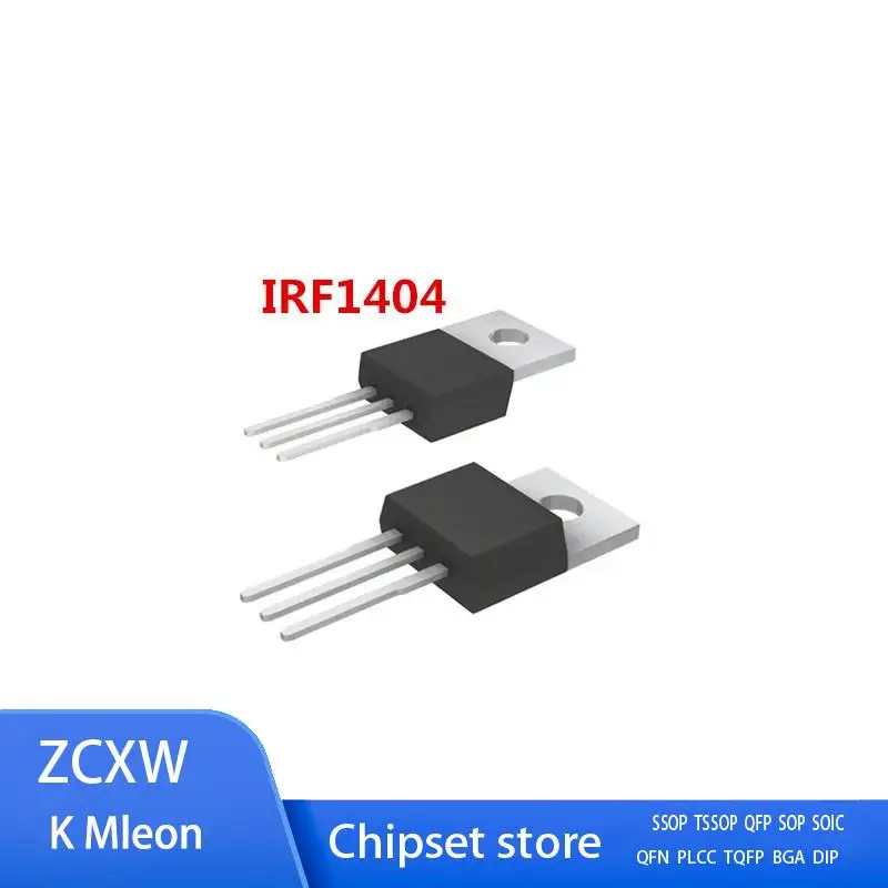 

5PCS/LOT -50PCS/LOT IRF1404 IRF1404Z F1404Z F1404-220 162A 40V TO-220