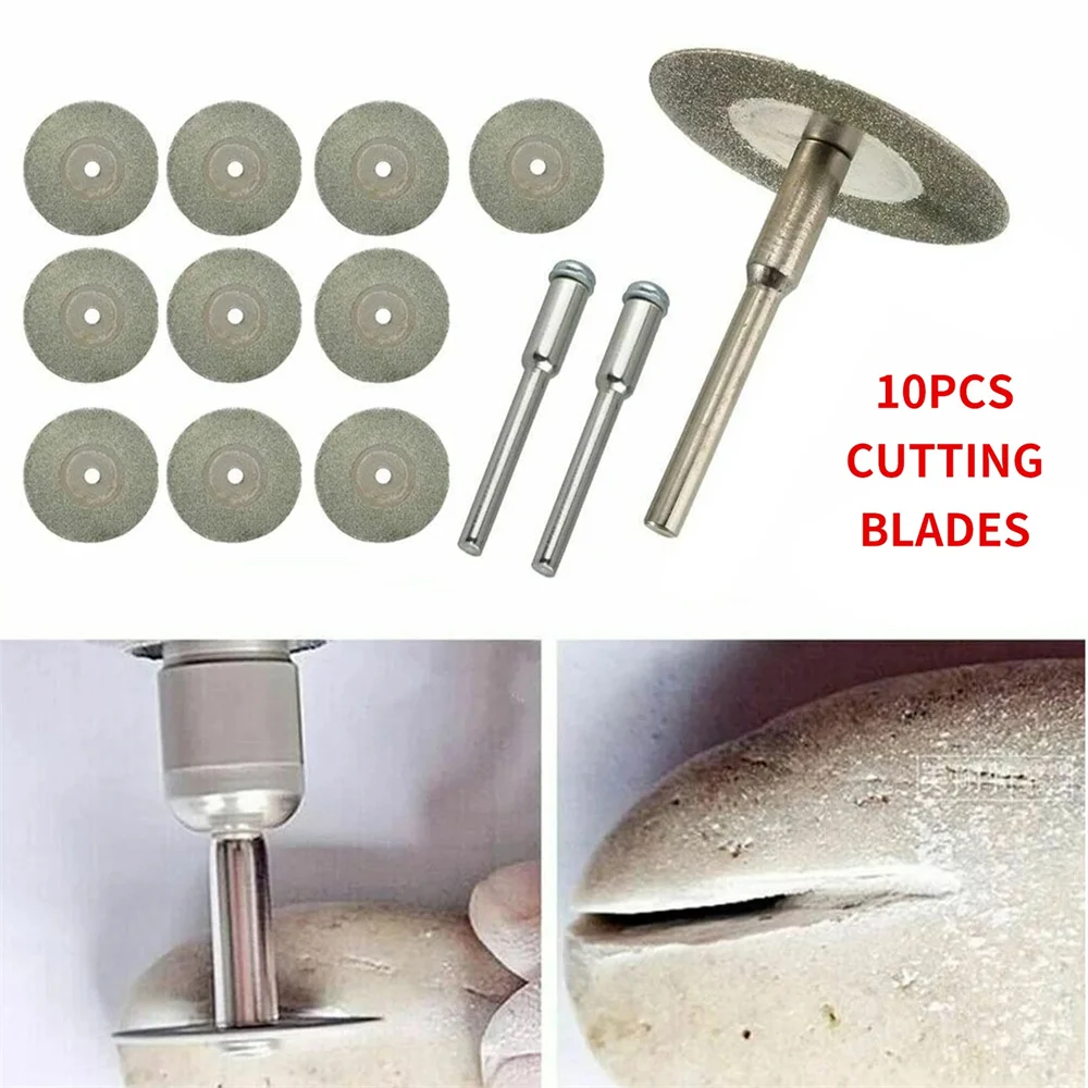 10pcs Diamond Cutting Wheel for Rotary Tool