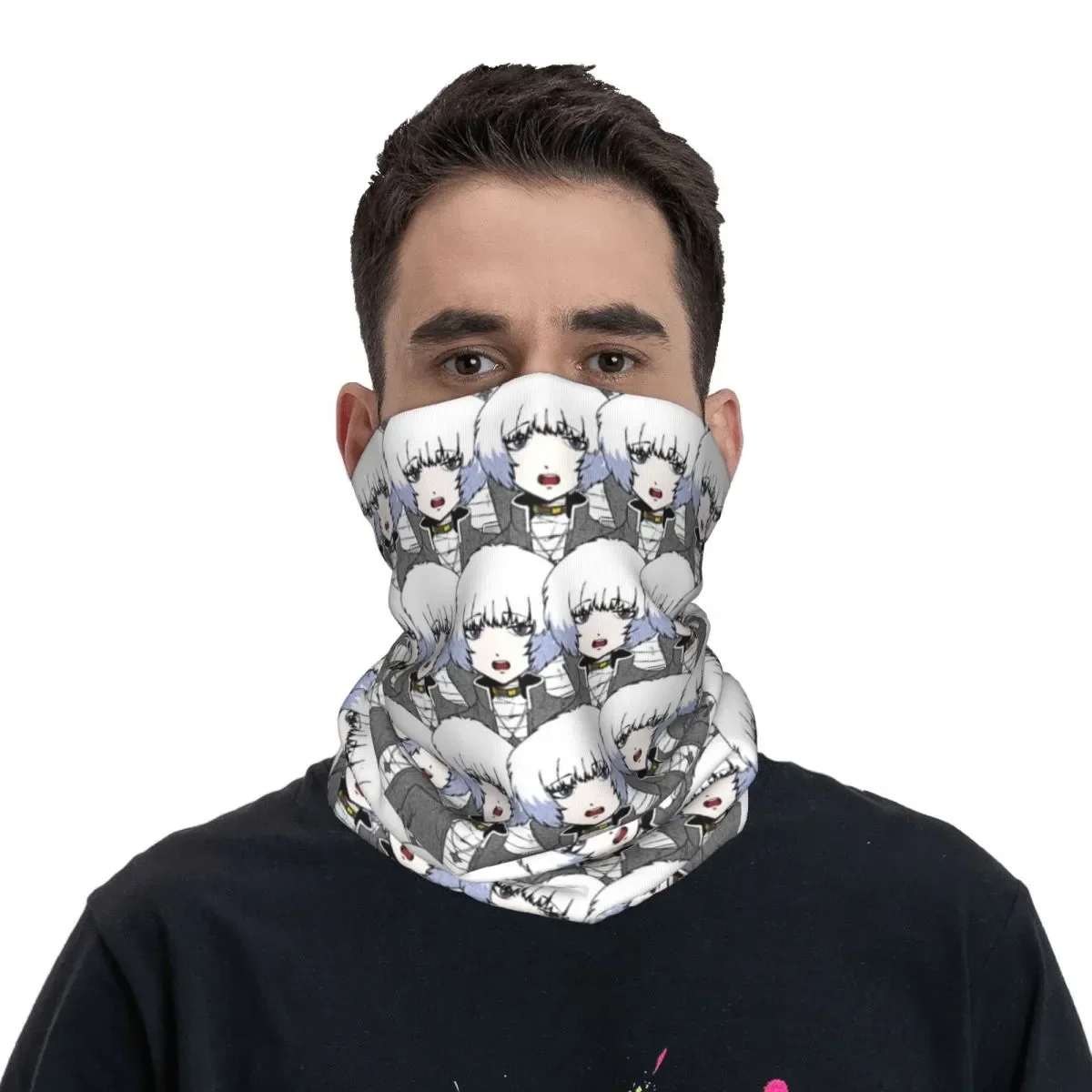 

Ranmaru Kageyama Your Turn To Die Bandana Neck Gaiter Merchandise Mask Scarf Anime Multifunctional Face Mask