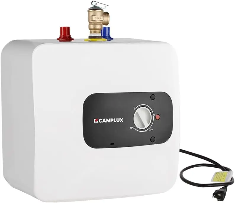 Hot Water Heater 4 Gallon On-demand Water Heater Electric Heaters with Cord Plug 1.44kW at 120 Volts