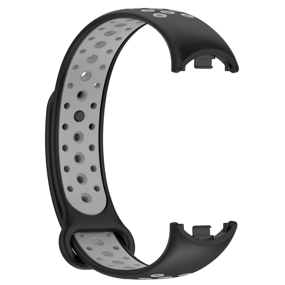Two-Tone Silicone Smart Watch Replaceable Wristband and Sport Bracelet Accessories