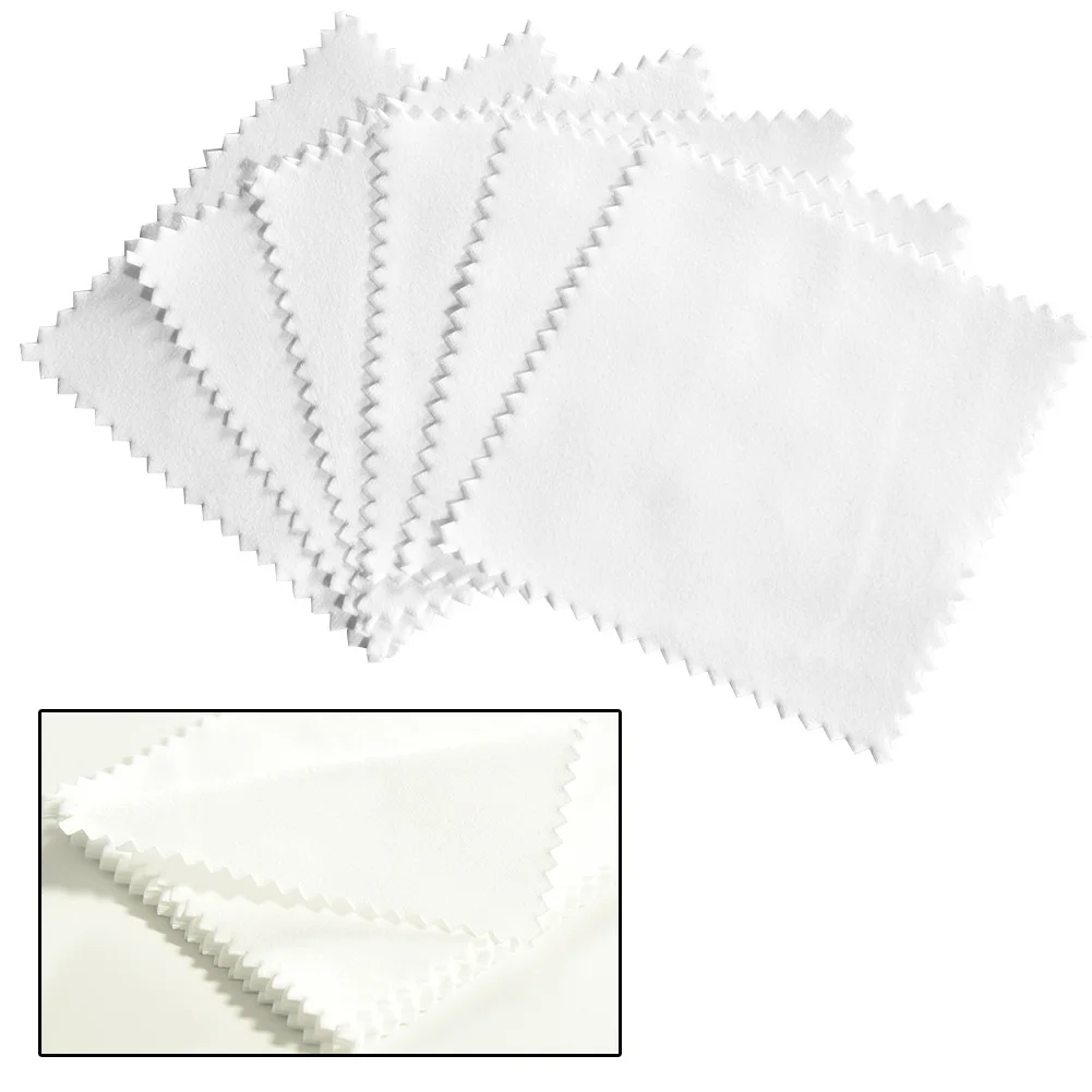 20pcs Nano Ceramic Car Body Glass Coating Lint-Free Cloth Microfiber Cleaning Clean Cloths 10x10cm Car Accessories