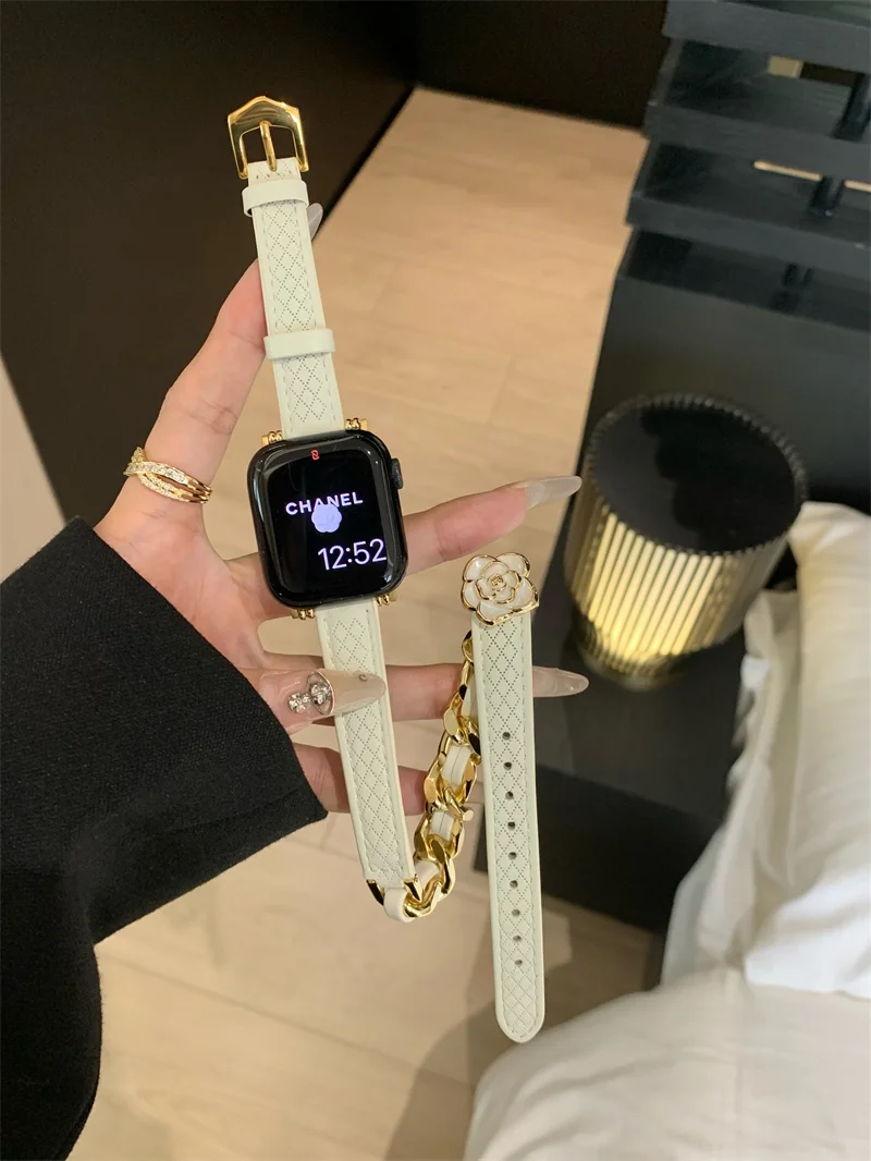 Louis Vuitton Double Wrap Apple Watch Band / Reclaimed LV Bag -  India