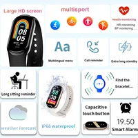 M8 Smart Watch Men Women Fitness Smart Bracelet Sports Band Heart Rate Blood Pressure Monitor Waterproof Multi-function Watches 2