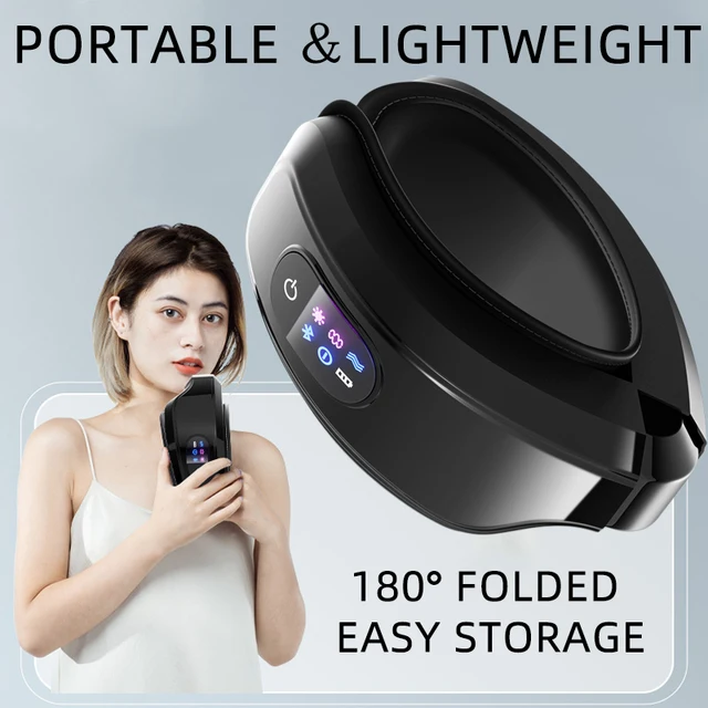 피로한 눈에 힘을 되찾아 시력 건강을 최적화하는 온열 눈 마사지기