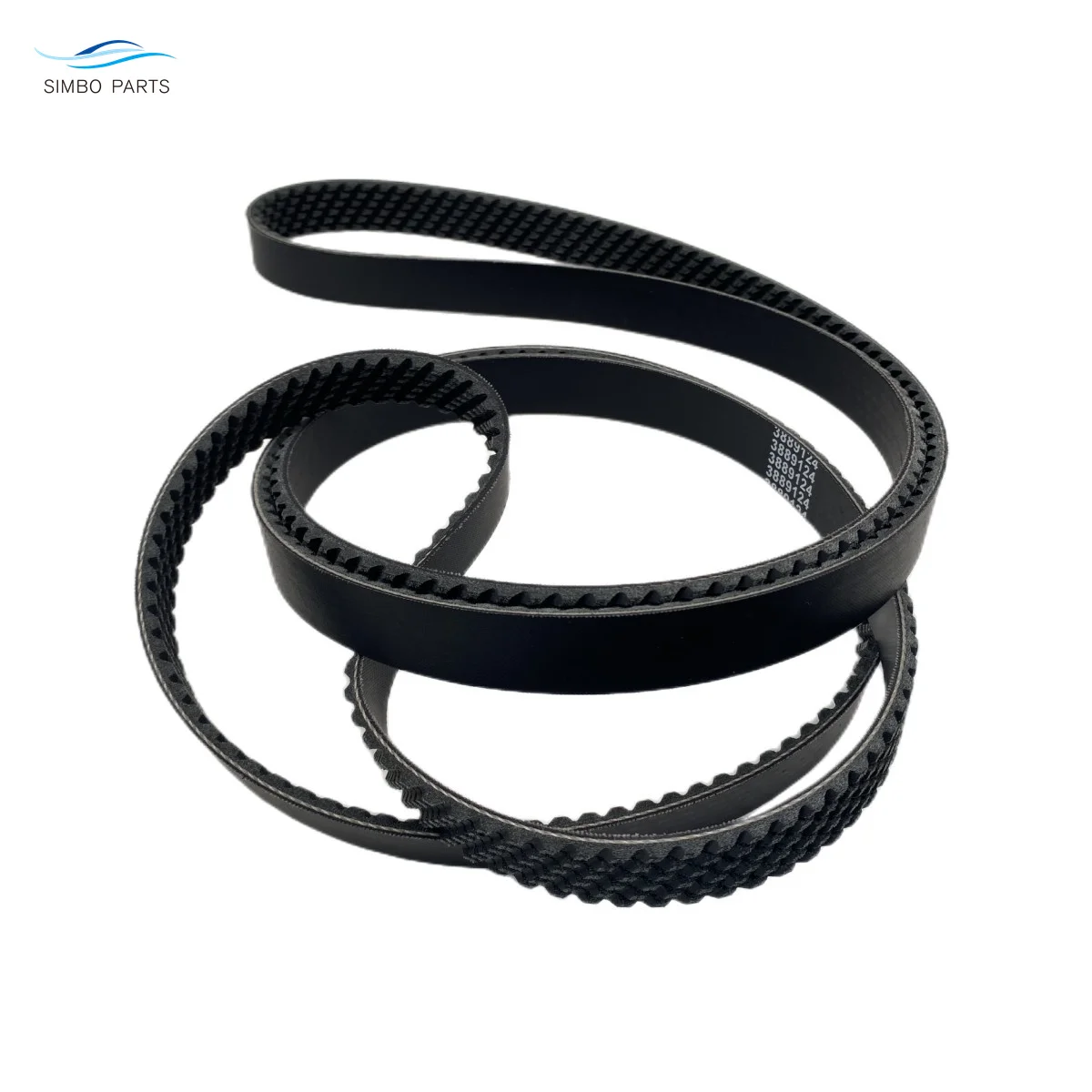 

3889124 Serpentine Alternator Drive Belt For Volvo Penta 4.3L 5.0L 5.7L Engines 3817287