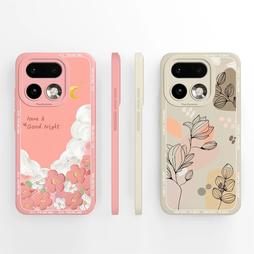 Stylish Floral Lightweight Phone Case - High Quality Soft Smooth Finish