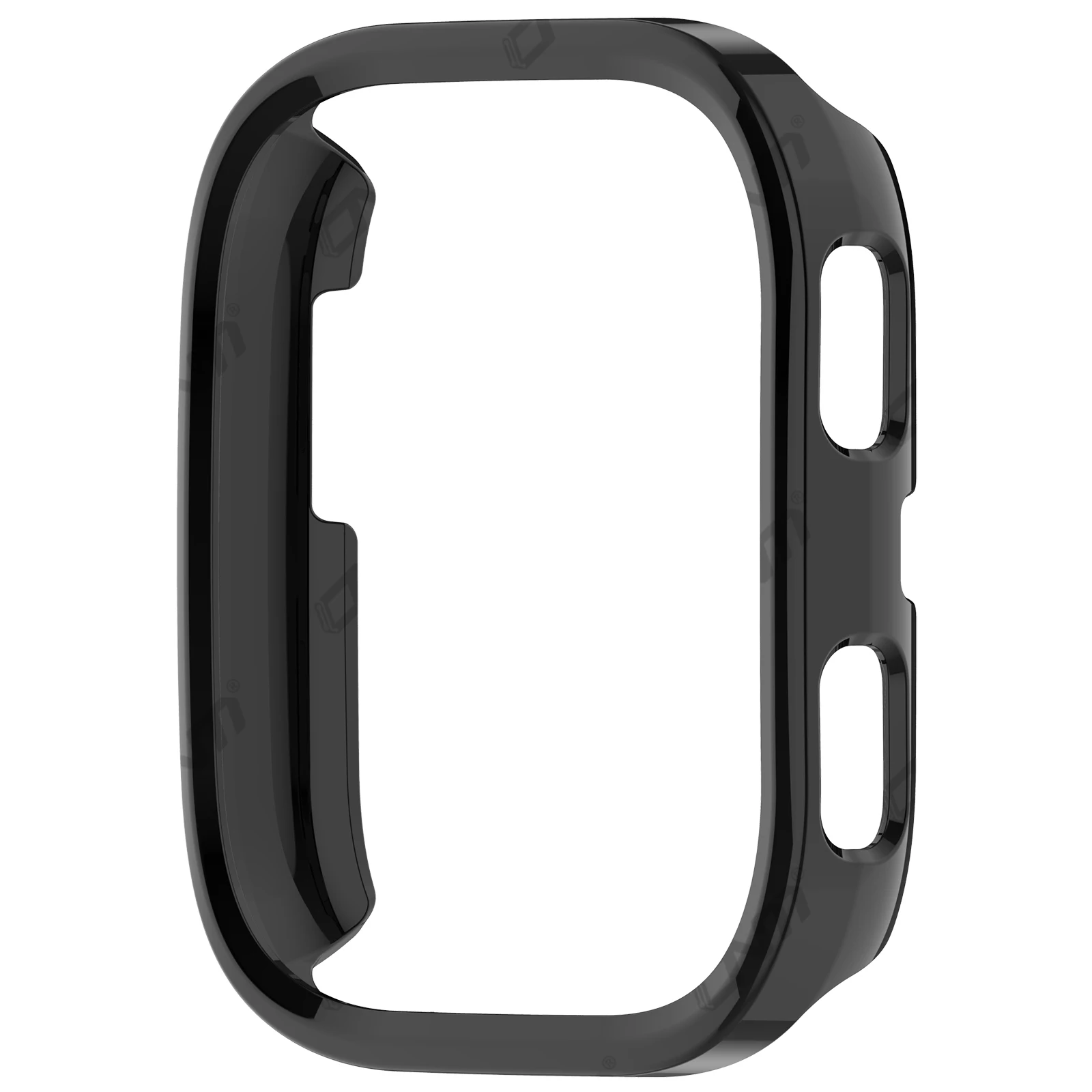 Durable Shockproof Hard Case Cover for Smartwatches - Sleek Protective Bumper Shell with Hollow Out Design