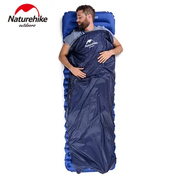 Naturehike Sleeping Bag LW180 Ultralight 3 Season Camping Hiking Sleeping Bags Outdoor Portable Waterproof Cotton Sleeping Bag 2
