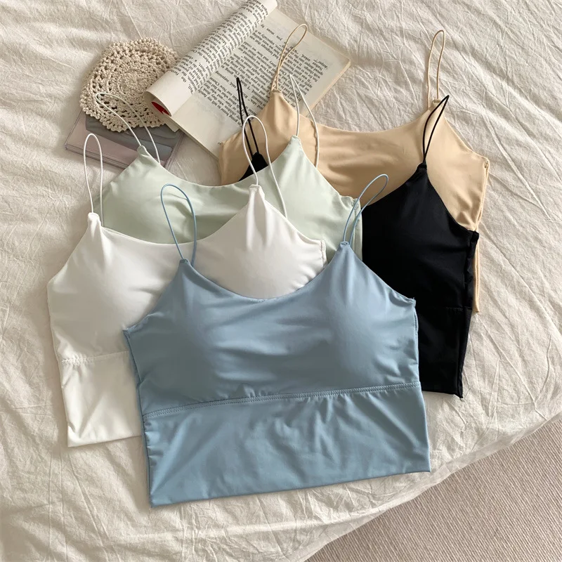 Women Tube Tops Sexy Soft Breathable Underwear Girls Cami Female Casual Tank Vest Sleeveless Crop Tops