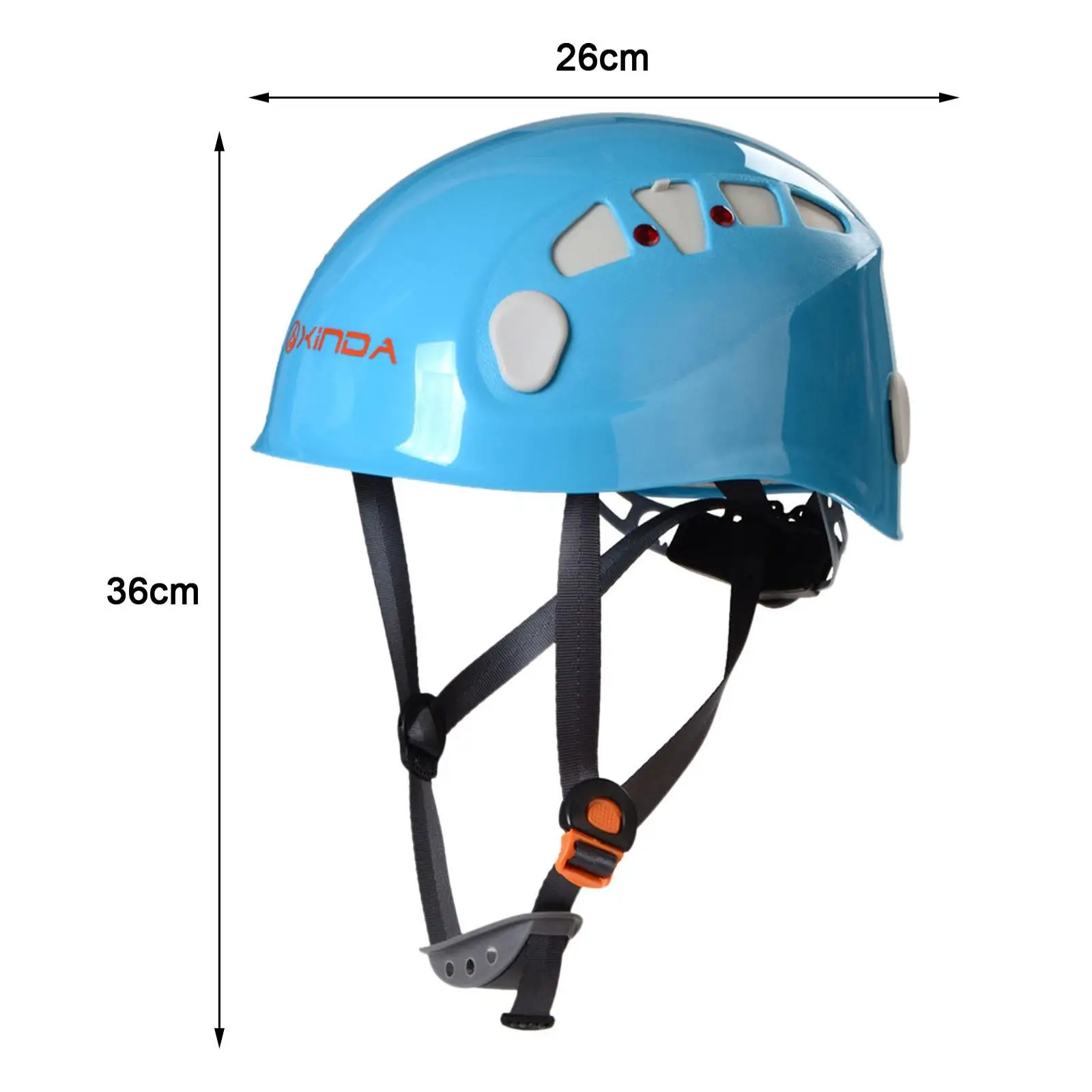 Climbing Helmet Protection with Chin Strap Construction Hardhat for Adults Mens Womens Mountaineering Rappelling Rope Descent