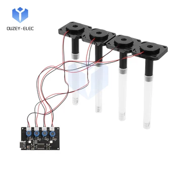 DC5V 4-Way Ultrasonic Nebulizer Module with Colorful Ambient Lights Humidifier DIY Kit Nebulizer Control Board Sprayer 1