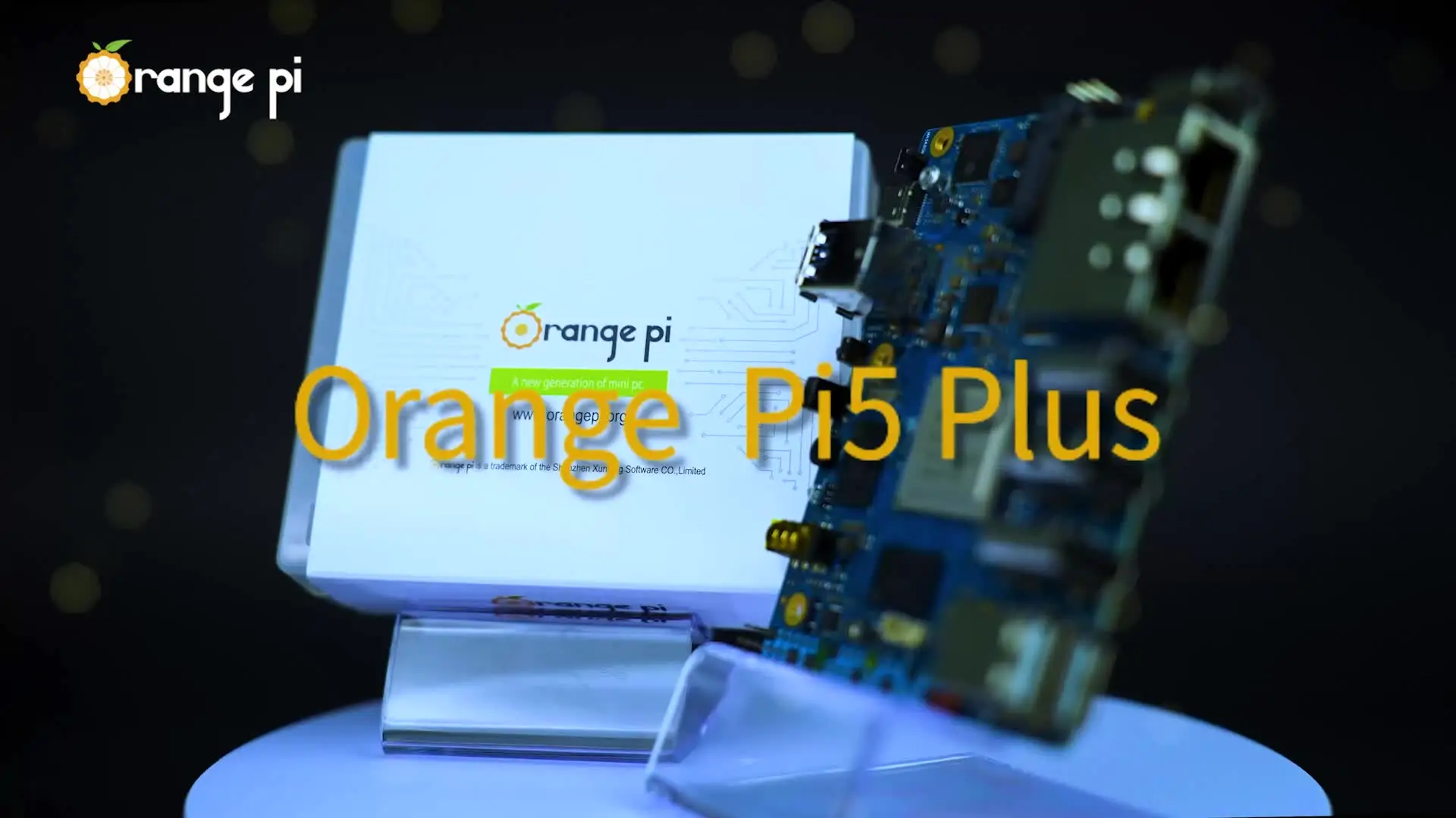 Orange Pi 5 Plus 16G RAM Single Board Computer RK3588 PCIE Module