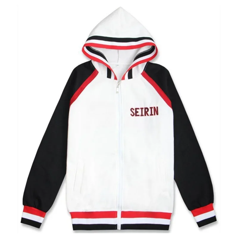 Anime Kuroko No Basuke SEIRIN Kagami Taiga Tetsuya Jacket Basketball Hooded Jersey Outdoor Sports Sweatshirt Cosplay Uniform