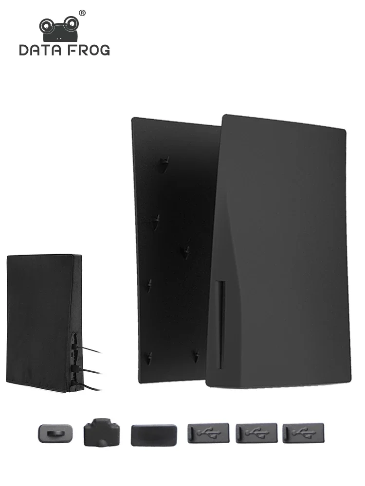 Data Frog Cubierta A Prueba De Polvo Para Consola Ps5 Impermeabile Carcasa Protectora Para Playstation 5 Host Accessori 2023