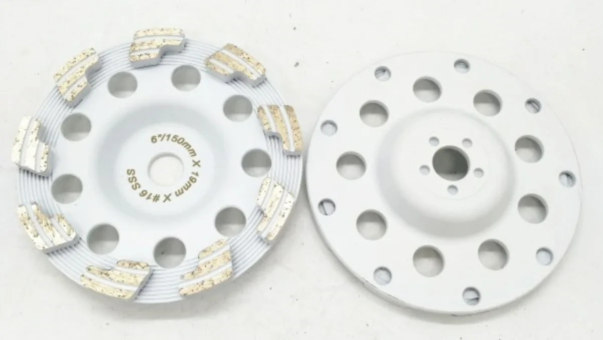 Mola A Tazza Diamantata HERZO 180 Mm Per Smerigliatrice - Pietra, Cemento, Granito - Foto 10