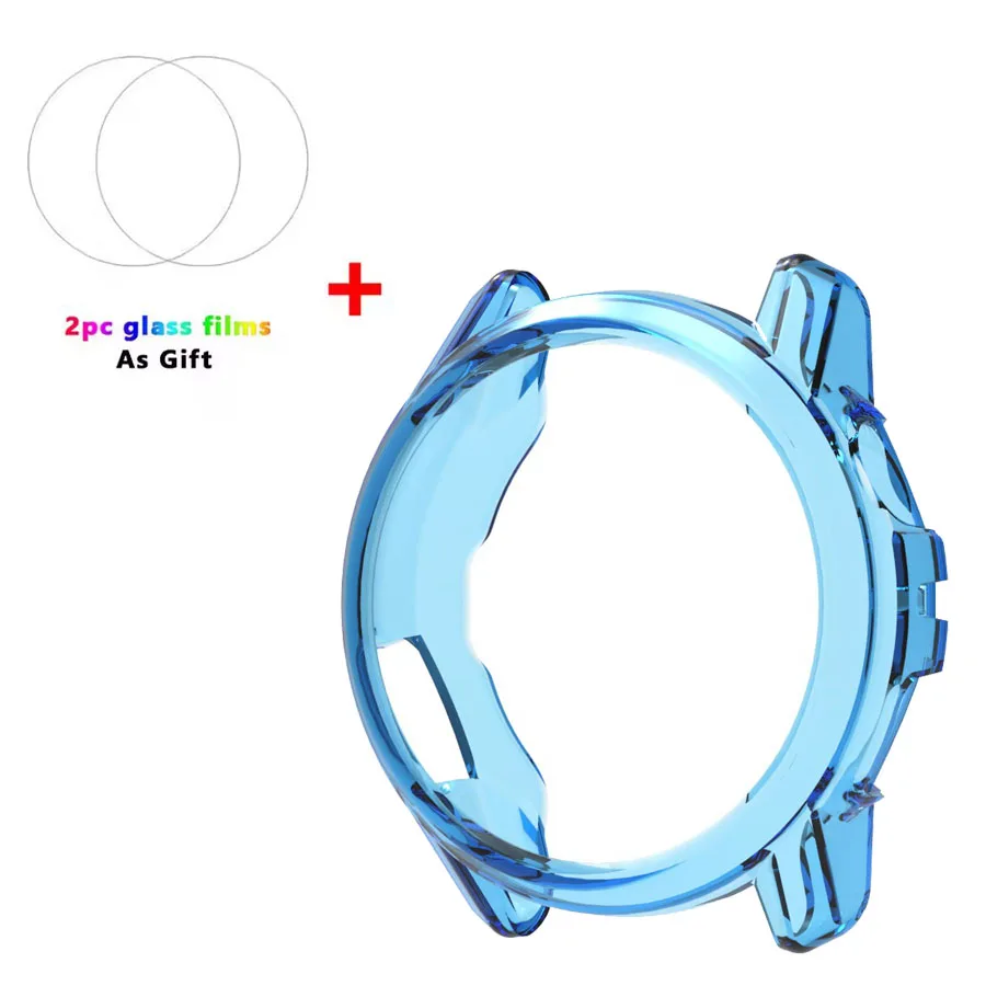 Dual-Function Protective Case Cover with Tempered Glass Film Screen Protector