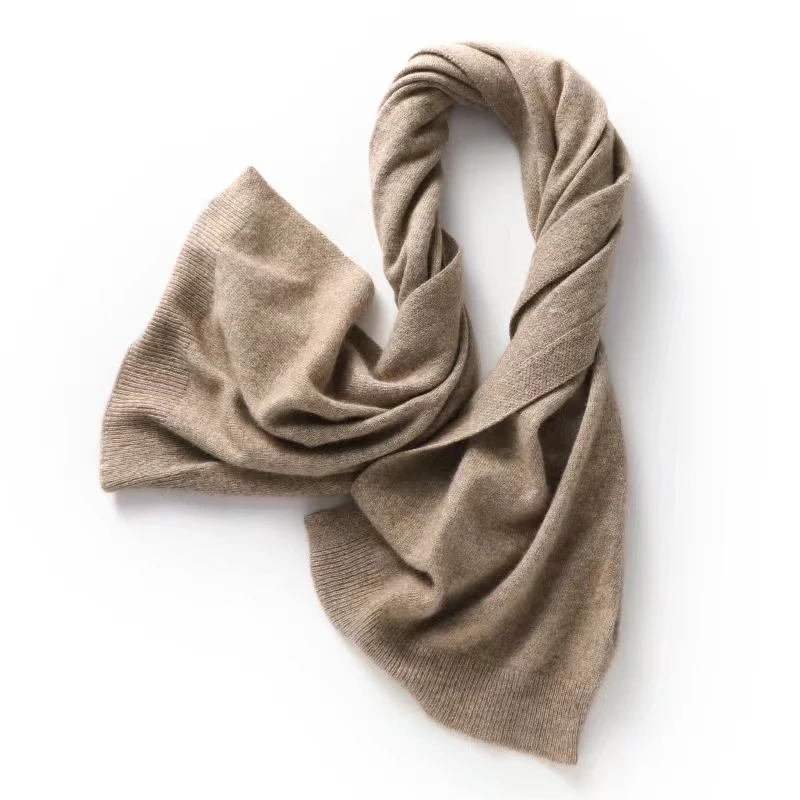 Cashmere Cape Draped Over Women's   Knitted Warm Jacke New Dual-purpose Scarf for Autumn and Winter 3