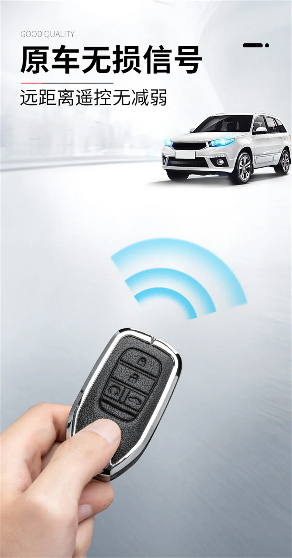 Cover per chiave/telecomando per Honda Civic Accord Vezel 2022 accessori Car-Styling Holder Shell Keychain Protection - Sa5e99b8892c24e0e831151d202c6143aO