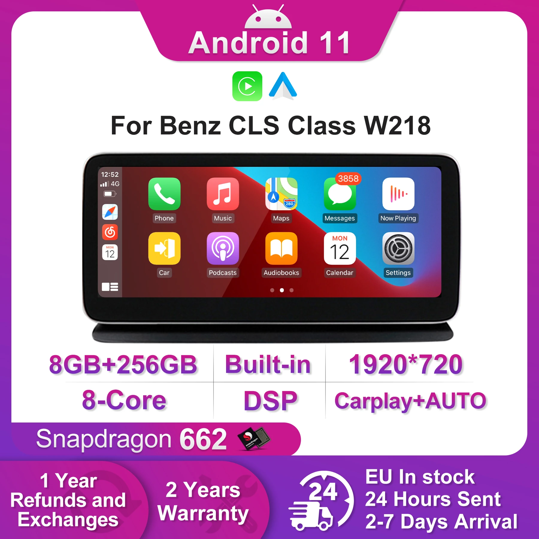 Mekede Qualcomm 662 Android Multimedia For Mercedes Benz Cls Class W218 Cls300 Cls350 Cls500 Cls250 Car Radio Player Navigation Car Multimedia Player Aliexpress