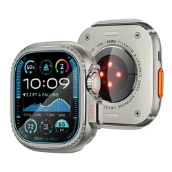 Premium Metal Protective Watch Case for SE 3 44mm (Titanium - 2)