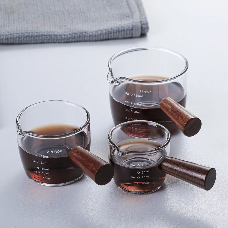 Coffee Machine Coffee Cup 40ml/75ml Fashion Mini Glass Small Milk Cup